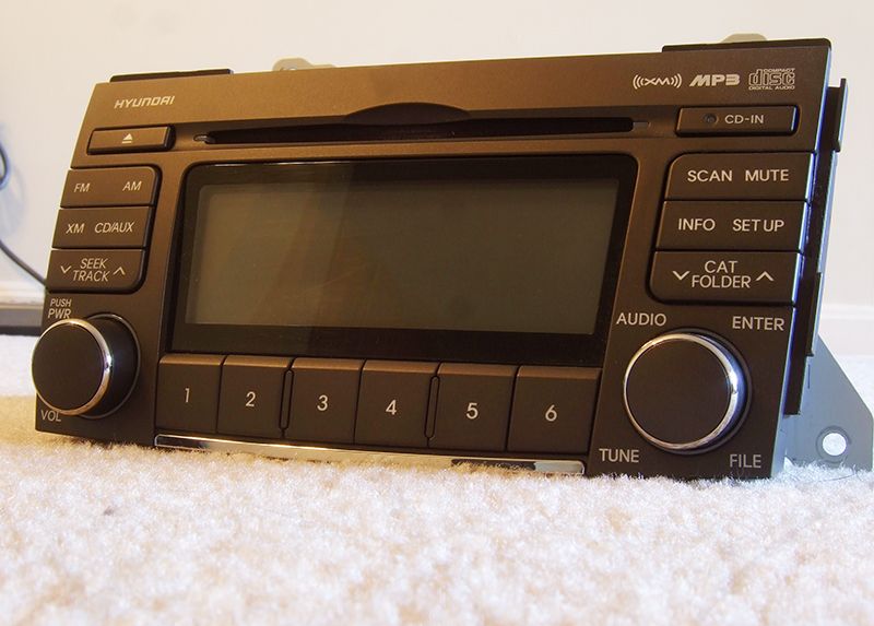 20092010 Hyundai Sonata CD Player Radio Stereo MP3 XM OEM A200NFU