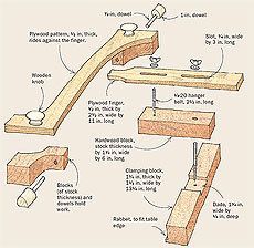 band saw jig plans 1 a bandsaw jig for repeatable complex curves