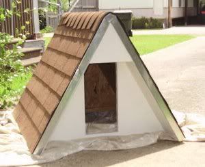 24 Free Dog House Plans: Peaked-Roof, A-Frames, Dog Shelters, Kennels 