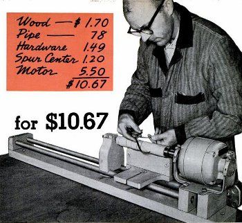 Homemade Wood Lathe Plans