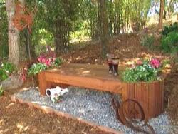 Redwood Bench Plans | Woodworking Project Plans