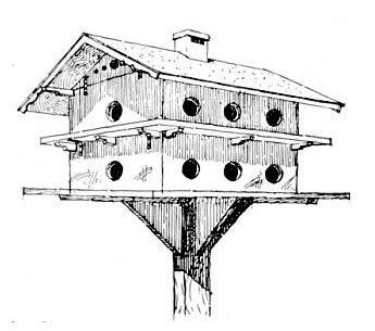 Purple Martin House Plans on Purple Martin House Plans   Woodworker Magazine