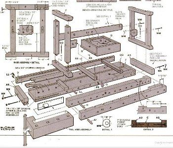 41) Lock-Up Workbench Protects Your Tools (Popular Science 1965)