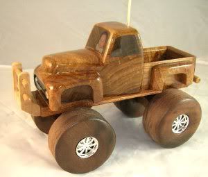 Wooden Monster Truck Plans