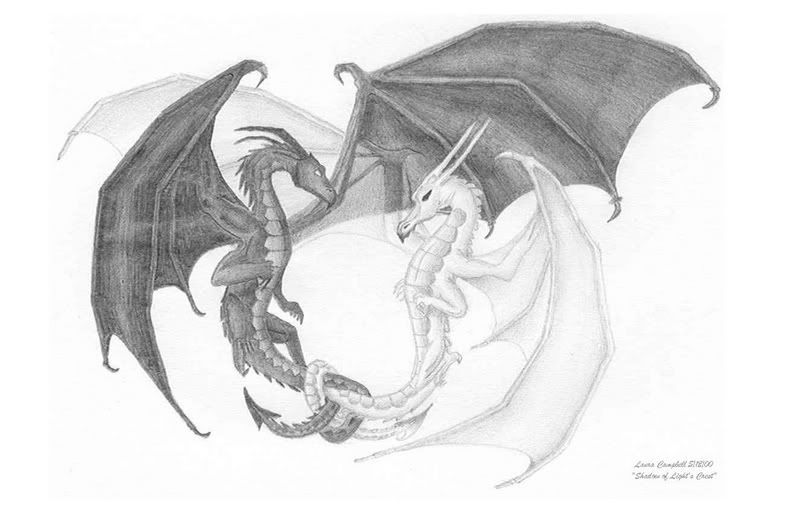 Black And White Drawings Of Dragons. Black White Dragons Image