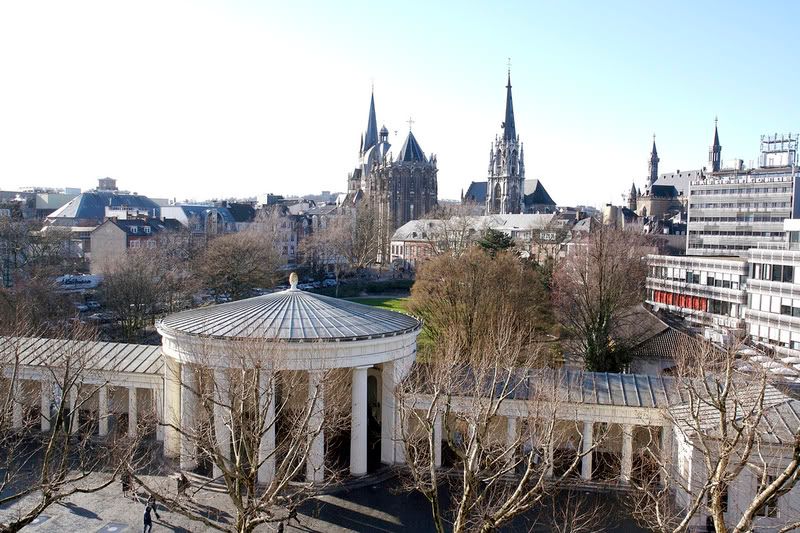 View over Aachen(Aix-la-Chapelle)