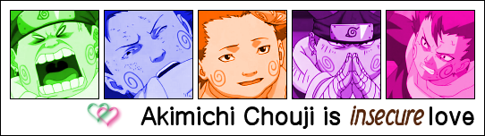 Akimichi Chouji is Insecure Love