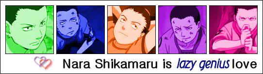 Nara Shikamaru is Lazy Genius Love