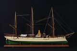 Scale Model of Miaoulis II from the Hellenic Maritime Museum