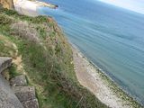 Pointe du Hoc cliffs