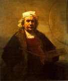 self-portrait by Rembrandt