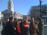 Outside St. Martin's-in-the-Fields