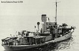 German submarine chaser UJ 2104. Photo from Peter Schenks´ book 'Kampf um die Ägäis', page 39.