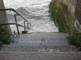 Wapping old stairs, next to Town of Ramsgate pub
