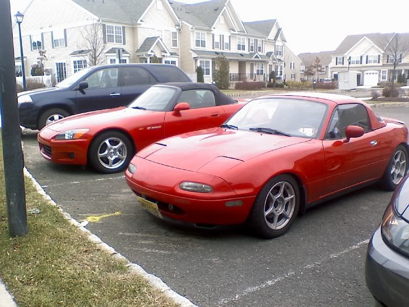 Honda s200 vs mazda miata #7