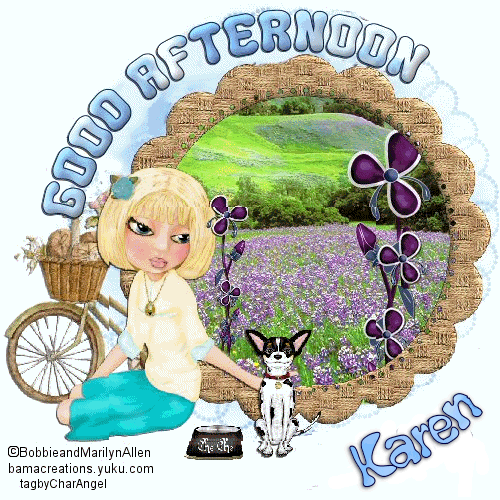 photo KarenCharandCheCheGoodAfternoon.gif