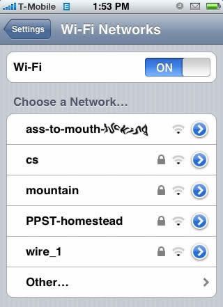 funny wifi names. Funny WiFi Network Names - SantaBanta Forums