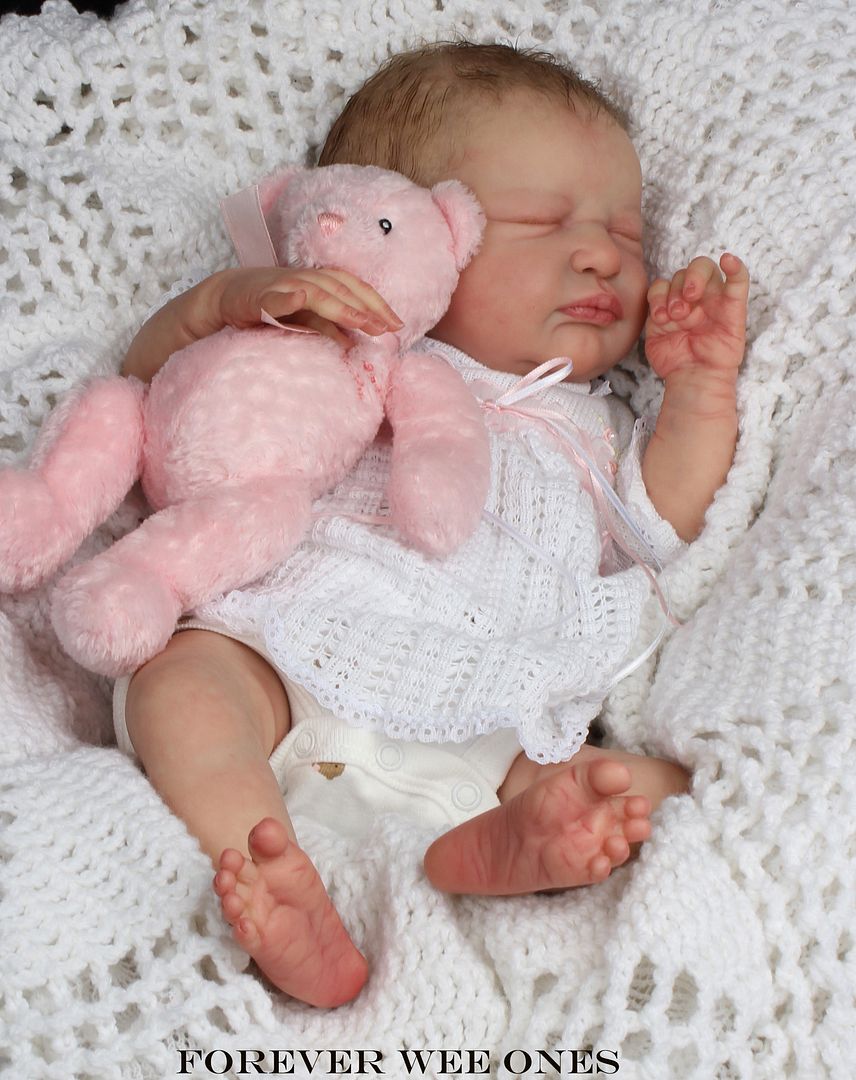 Forever Wee OnesReborn Baby Girl Newborn Skin tonesRealisticsold
