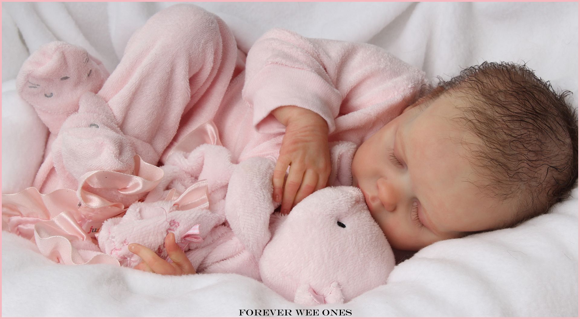 Forever Wee OnesReborn Baby Girl Newborn Skin tonesRealistic