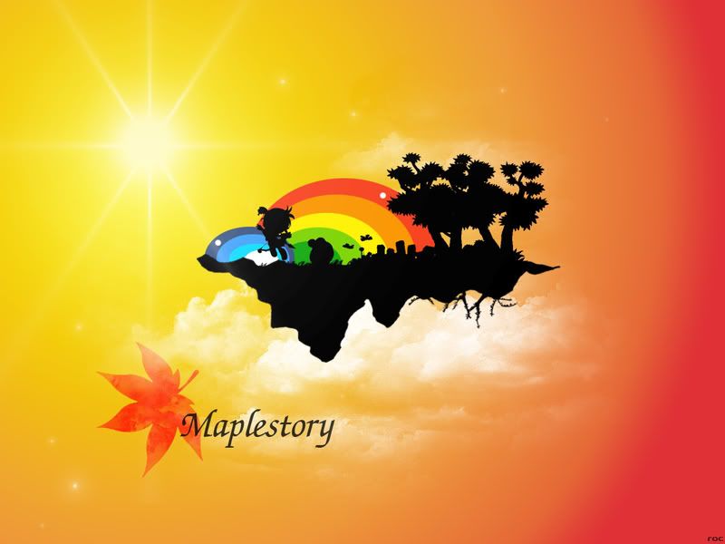 maplestory wallpaper. Maplestory was my first step