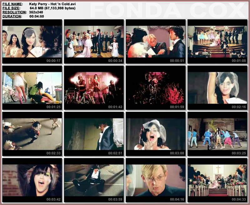Katy Perry - Hot 'n Cold (Screen Caps) Pictures, Images and Photos