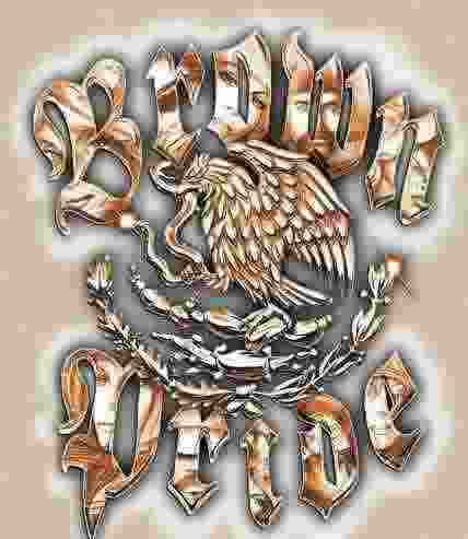 All Graphics chicanos of east los Brownpridetandecal chicano