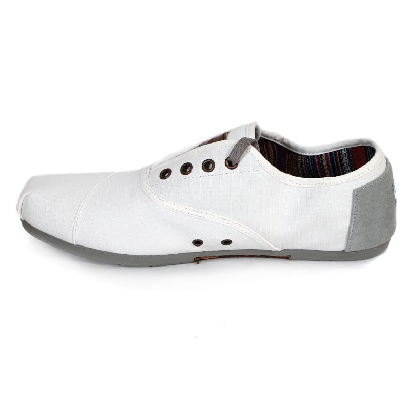 toms white cordones
