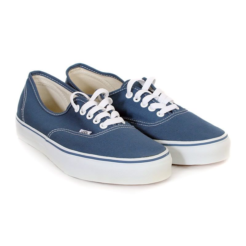 VANS MEN'S AUTHENTIC CANVAS LACE UP TRAINERS UK 7-12 - Picture 2 of 7