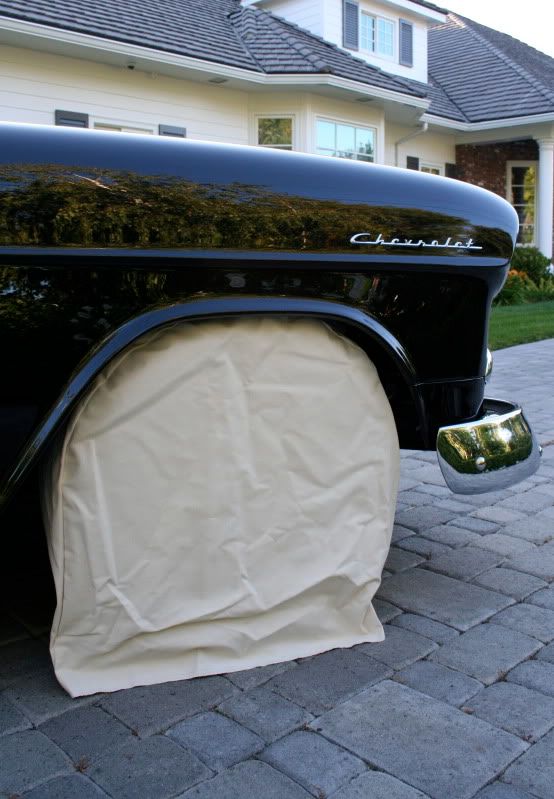 California Tire Covers Set of 4 Cotton Canvas Covers Up To 27