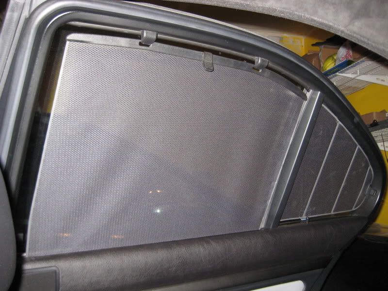 Rear Side Windows Manual Shades BMW M5 Forum and M6 Forums