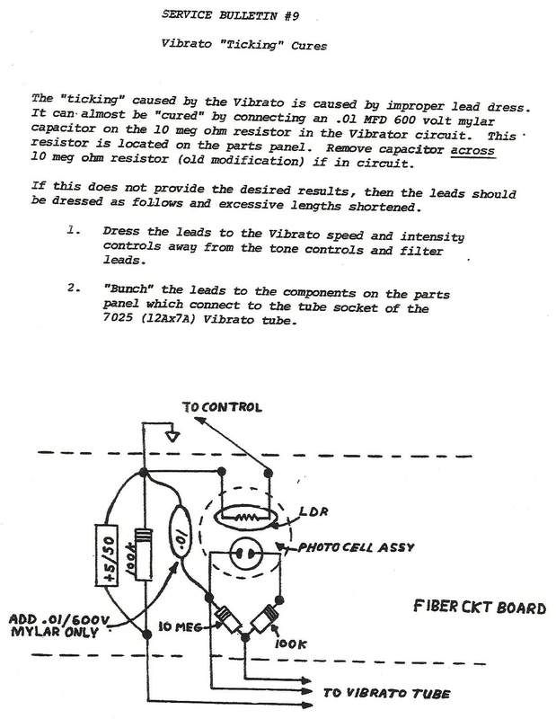 Deluxe Reverb Tremolo Ticking The Gear Page