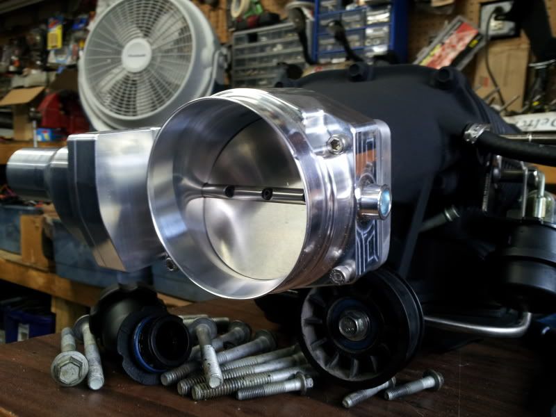 Magnuson M112 and Nick Williams 102mm Throttle Body LS1GTO Forums
