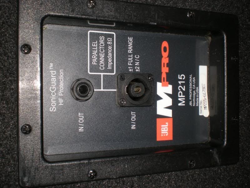 FS/FT JBL MPro MP215 PA