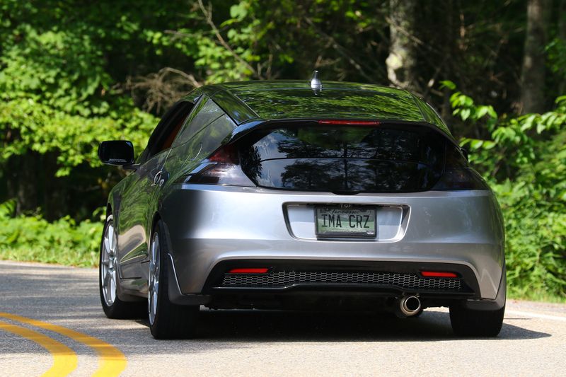 NRG Hood Damper Kit Polished Honda CR-Z 2011