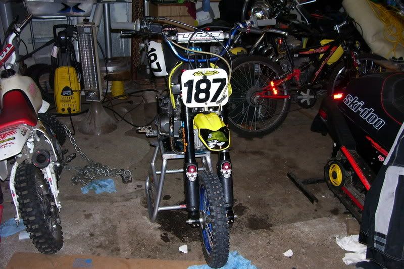 fast ace forks klx 110