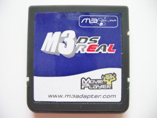 Actualizar software m3 ds real card information