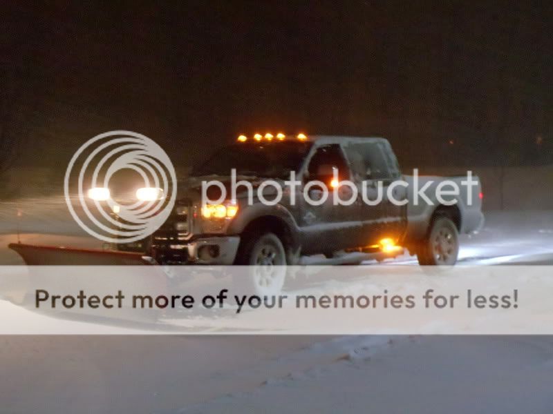 Ford f350 plowing snow #7