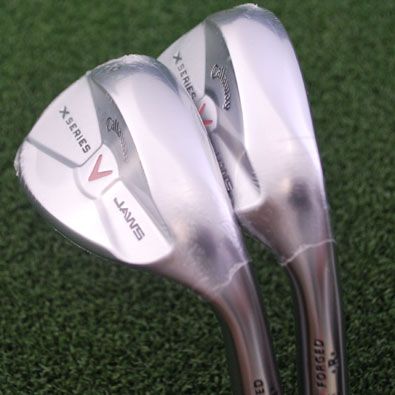 Callaway X Series Jaws Forged Sand AND Lob Wedge SET   Chrome Mack 