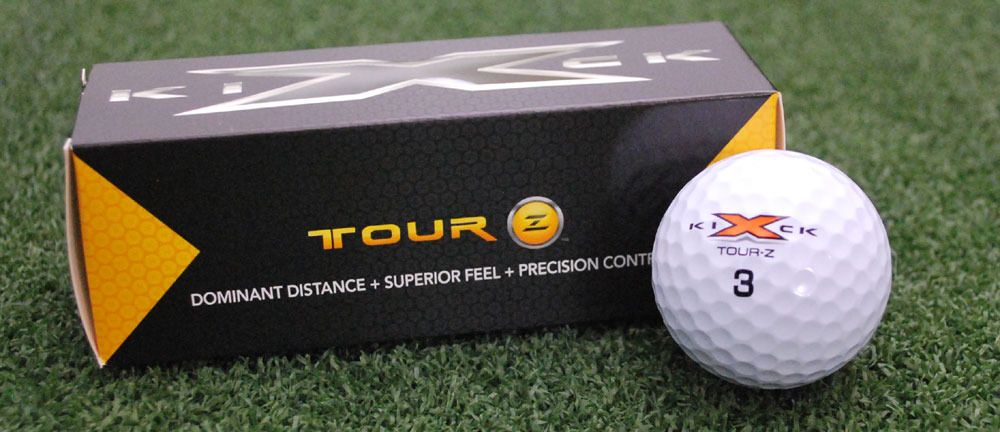 Kick-X Golf TOUR-Z Premium Golf Balls Choose Quantity Dozen Packs KickX ...