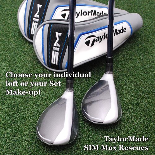 taylormade sim max hybrid iron set
