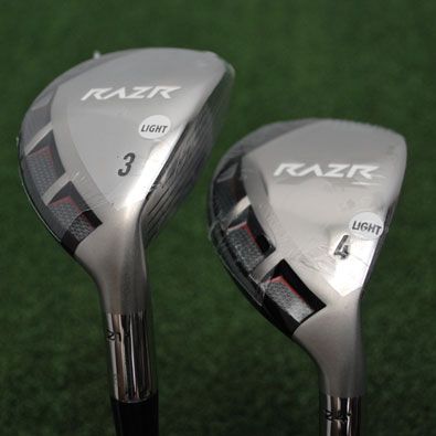 Callaway Golf Razr X HYBRID SET 3h & 4h SET (21* & 24*) Light Senior 