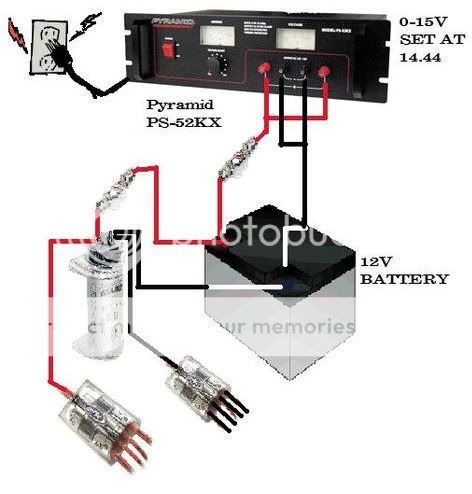 power supply to battery for display? -- posted image.