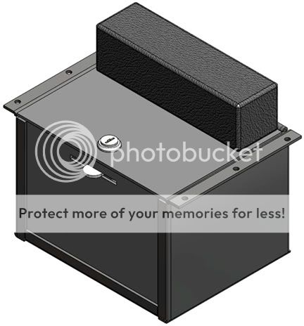   lockbox6 6 internal storage box with locking lid for your troy console