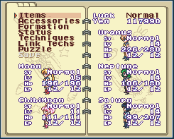 Main Menu