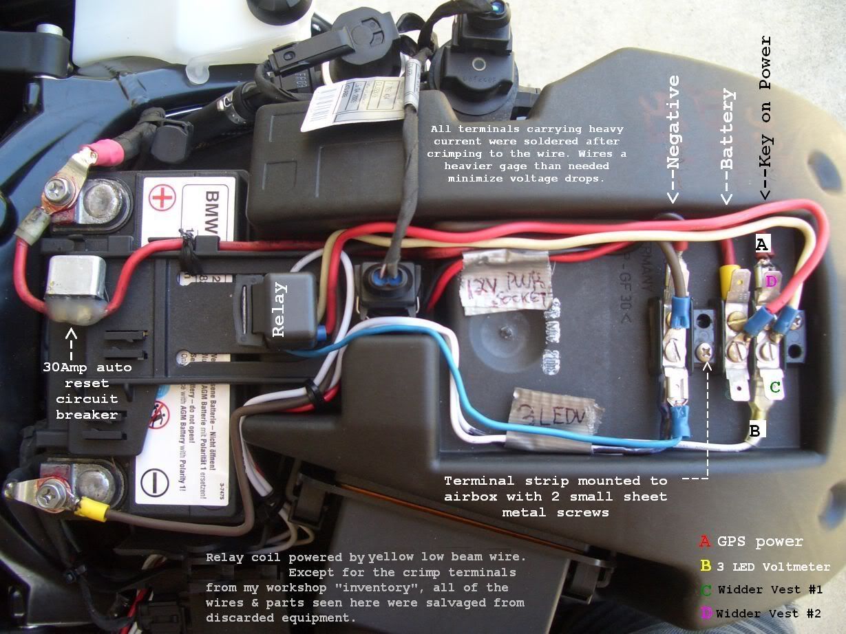 ... wire inside the headlite feed harness. Here are 2 pics showing first the layout and then how easily it removes to the left while still fully assembled.