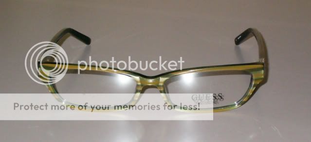 GUESS 1505 Authentic WOMEN Rx Eyeglass Frame GREEN HORN  