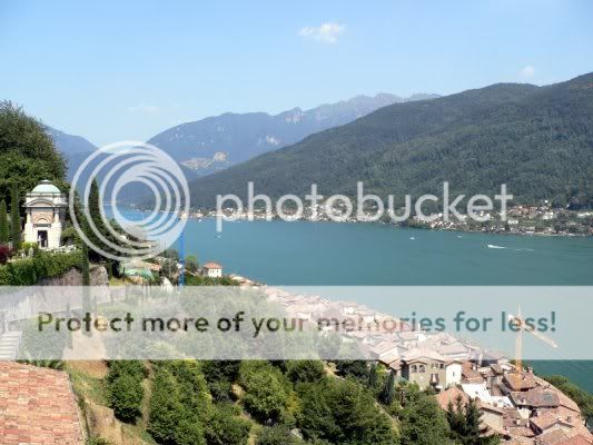 Vue du lac de Lugano depuis Morcote