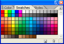 Photoshop's Swatches palette